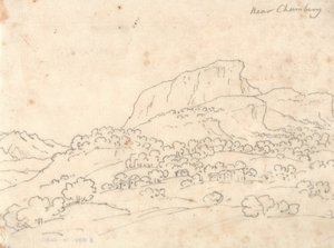 Nära Chamberg av John Robert Cozens