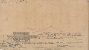 Portici, 1 september av John Robert Cozens