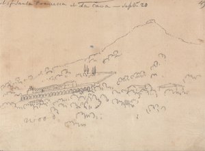 Santa Francesca på La Cava, 20 september av John Robert Cozens