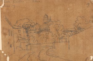 Santa Giustina, Padua, den 19 juni av John Robert Cozens