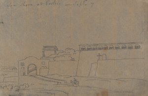 Sea Shore vid Portici, den 7 september av John Robert Cozens