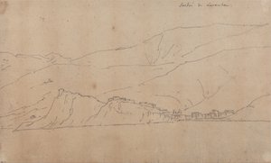 Sestri di Levante av John Robert Cozens