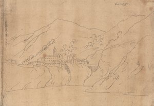 Vernazza av John Robert Cozens