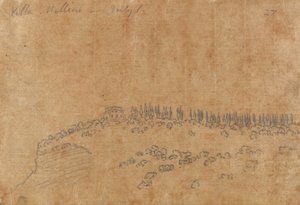 Villa Mellini, den 1 juli av John Robert Cozens