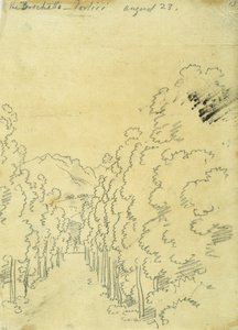 Woodland, från ett album med spårning av John Robert Cozens