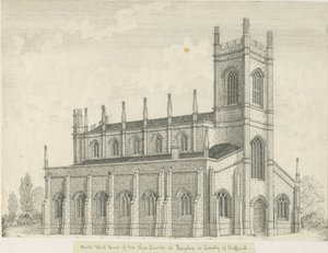 Rugeley kyrka av John Robert Fernyhough