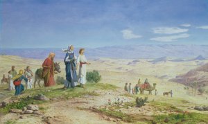 Utanför Jerusalem, 1878 (olja på duk ombord)