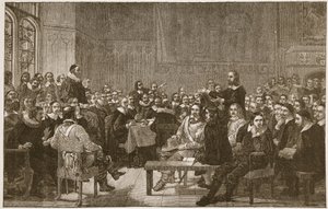 The Westminster Assembly of Divines, illustration från 