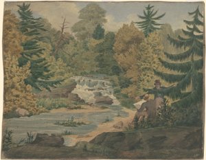 Utsikt över de andra fallen på Sawkill River