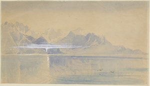 Tidig morgon i Montreux av John Ruskin