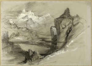 Bergslandskap av John Ruskin