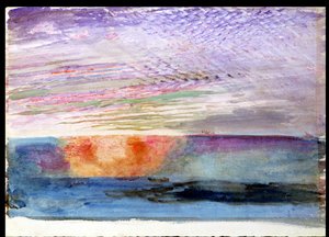 Solnedgång vid Herne Hill genom Smoke of London, 1876 av John Ruskin