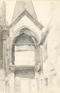 Cangrande I della Scalas grav, Verona, 28 maj - 29 juni 1869. av John Ruskin
