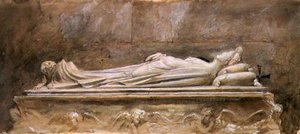Ilaria del Carretto Guinigis grav, Lucca-katedralen av John Ruskin