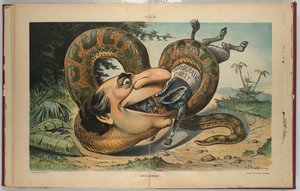 Sväljd! Tidningen Puck, 11 juli av John S. Pughe