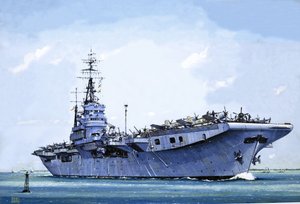 HMS Emperor, ombyggt från handelsfartyg till hangarfartyg under andra världskriget