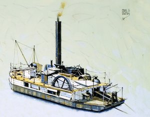 Bertha, ett muddringsfartyg från 1844 av John S. Smith