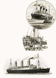 De stora ångfartygen: De tyska jättarna av John S. Smith