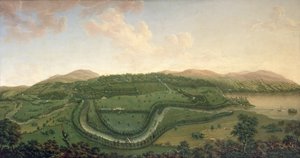 Taymouth från norr, 1755 av John Sanger