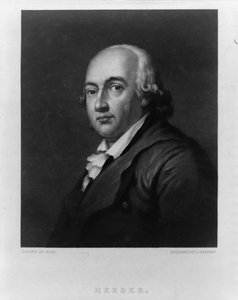 Porträtt av Johann Gottfried Herder 1744-1803, mellan 1828 och 1880