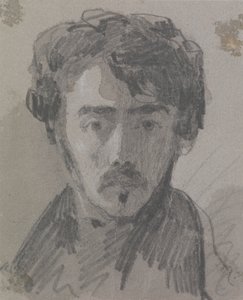 Självporträtt (?) av John Scarlett Davis