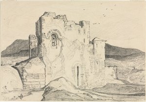 Ett slott i Normandie av John Sell Cotman