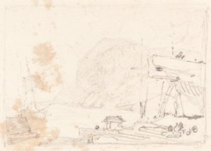 En torrdocka av John Sell Cotman