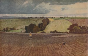 Ett plöjt fält, 1923
