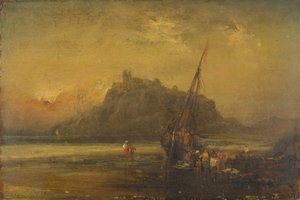 Strandscen av John Sell Cotman