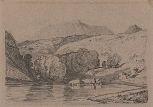 Cader Idris av John Sell Cotman