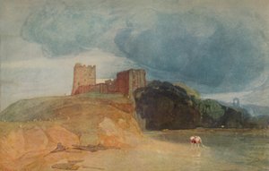 Slott på en kulle, 1923 av John Sell Cotman