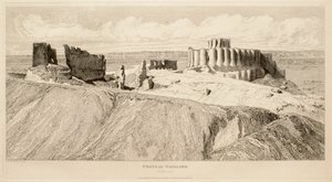 Château Gaillard (vy från nordost) av John Sell Cotman