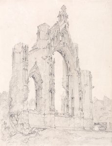 Östra änden av Howdens kyrka, Yorkshire av John Sell Cotman