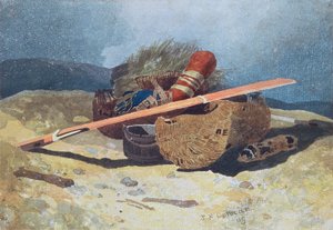 Fish Swills and Rodder, 1809 (penna, wc på papper) av John Sell Cotman