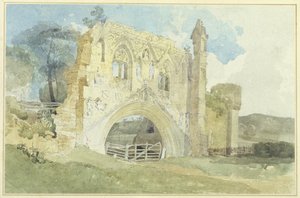 Kirkham Abbey av John Sell Cotman