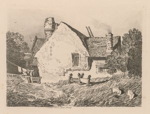 Liber Studiorum: Plate 39, View at Ashdted, Surrey av John Sell Cotman