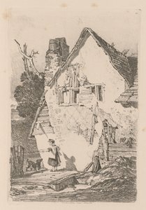Liber Studiorum: Plate 40, Lakenham, nära Norwich av John Sell Cotman