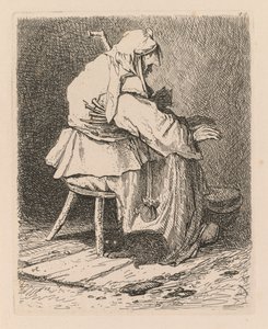 Liber Studiorum: Plåt 44, Skiss efter Rembrandt av John Sell Cotman