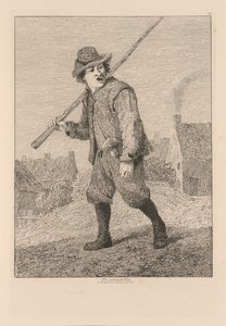 Liber Studiorum: Plate 46, Sketch after Teniers av John Sell Cotman