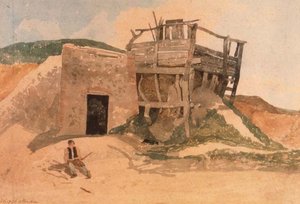 Lime Kiln nära Cromer, Norfolk av John Sell Cotman