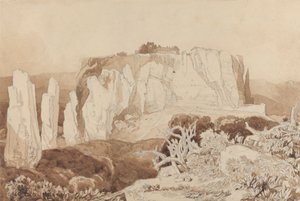 Mortain, Normandie av John Sell Cotman