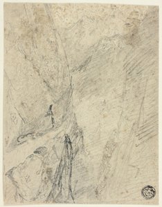 Mountain Gorge av John Sell Cotman