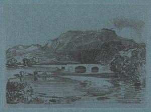 Tan-y-Bwlch, Merionethshire, norra Wales av John Sell Cotman