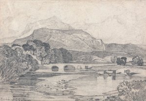 Tan-y-Bwlch, norra Wales av John Sell Cotman