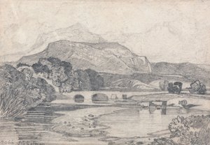 Tan-y-Bwlch, norra Wales av John Sell Cotman