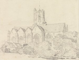 S:t Johannes kyrka, Peronne (Somme) av John Sell Cotman