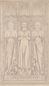 Robert Braunches och hans två hustrurs mässing i Saint Margaret