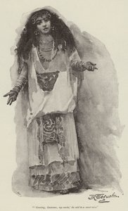 Montezumas dotter, av H Rider Haggard av John Seymour Lucas