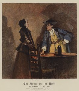 Huset på väggen (kromolit) av John Seymour Lucas