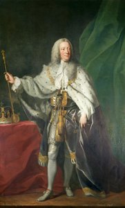Porträtt av kung George II, 1758